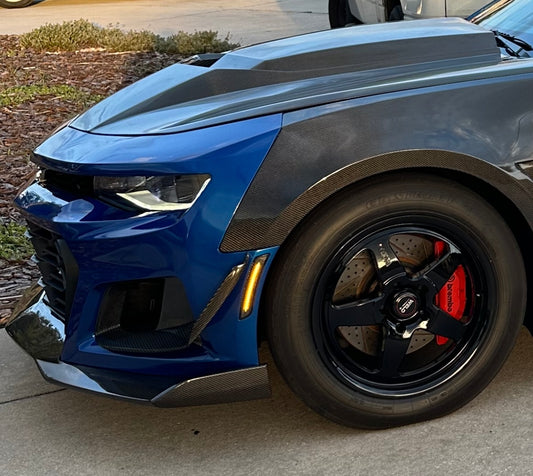 2016+ Camaro Smoked LED Side Markers (White or Red/Amber)